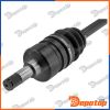 Demi-Arbre de Transmission avant gauche pour CHRYSLER | NPW-CH-104, 60-3399